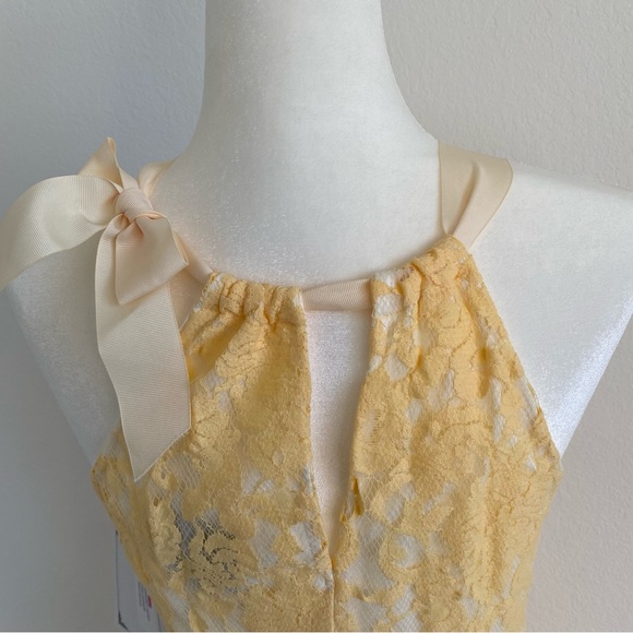 Coconinno Wonder Dress - Lace Yellow - Picture 10 of 11